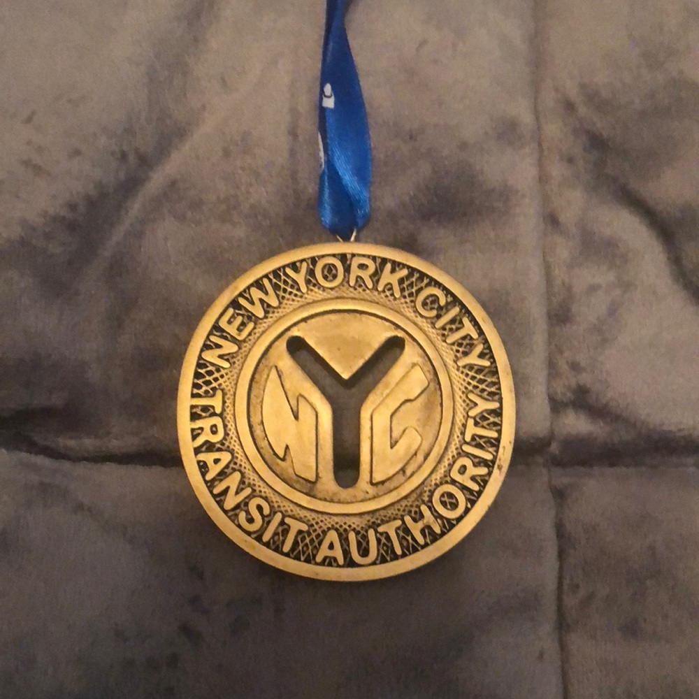 NYC Token Kurt Adler ornament